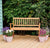 Two Seater Acacia Hardwood Garden Bench